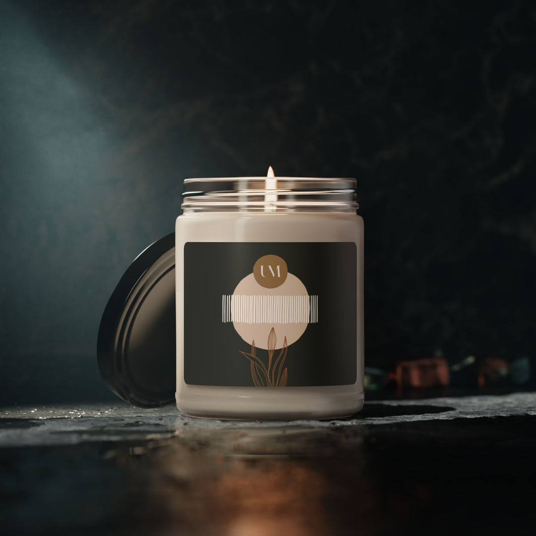 Scented Soy Candle (9oz) – Calming Aroma & Minimalist Design