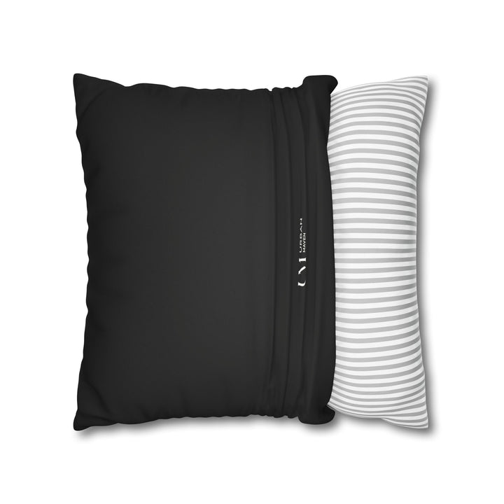 Geometric Black Pillowcase