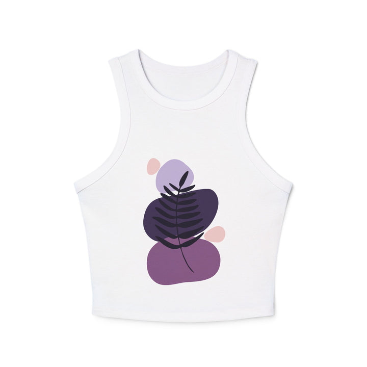 Women's Micro Rib Racer Tank Top