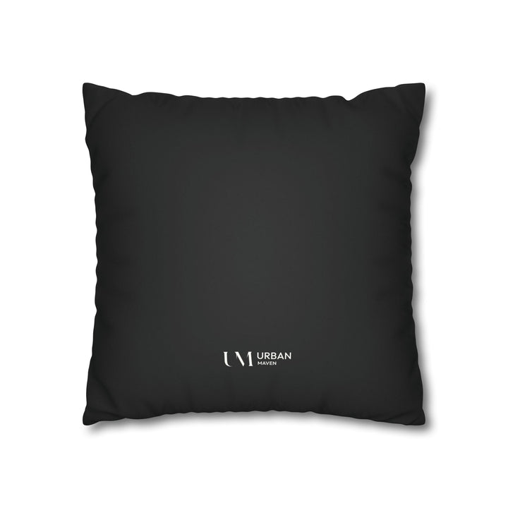 Pillow Cover - Chic Black & White Botanical Design