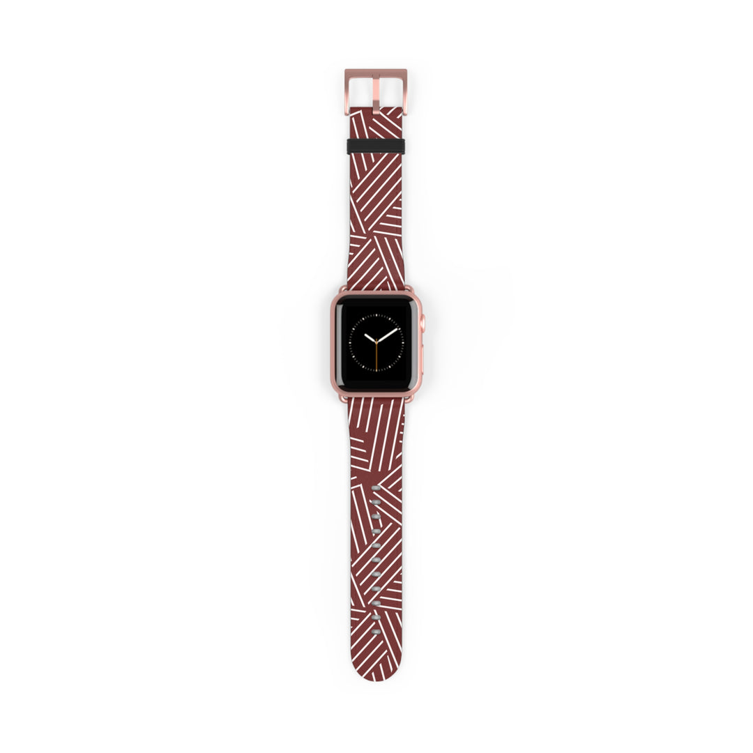 Red Line Watch Band