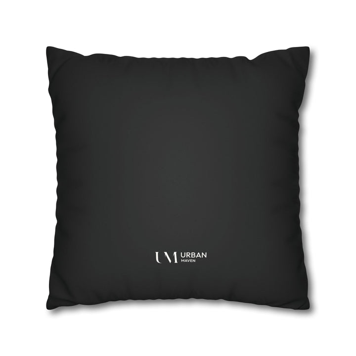 Pillow Cover - Chic Black & White Botanical Design