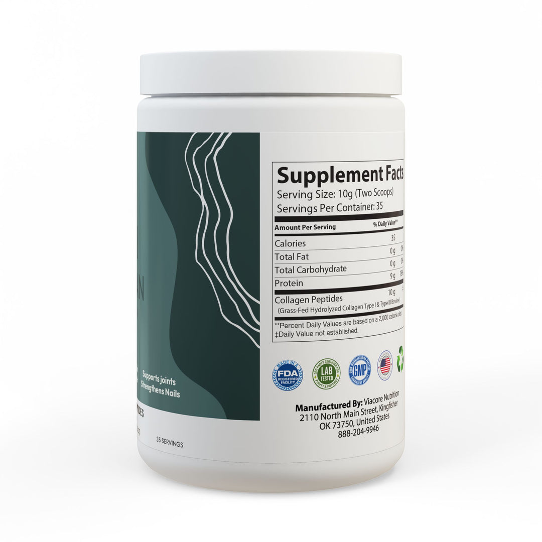 Collagen Peptides – Skin, Hair & Joint Support