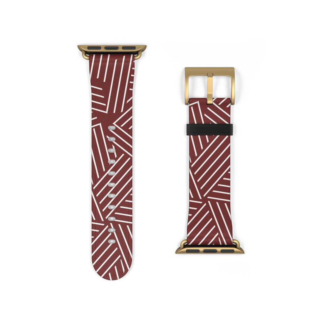 Red Line Watch Band