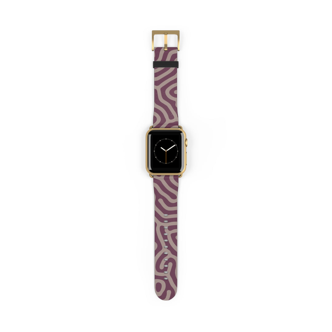 Zebra Pattern Watch Band