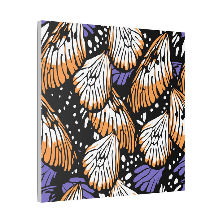 Canvas Art - Bold Monarch Wing Design