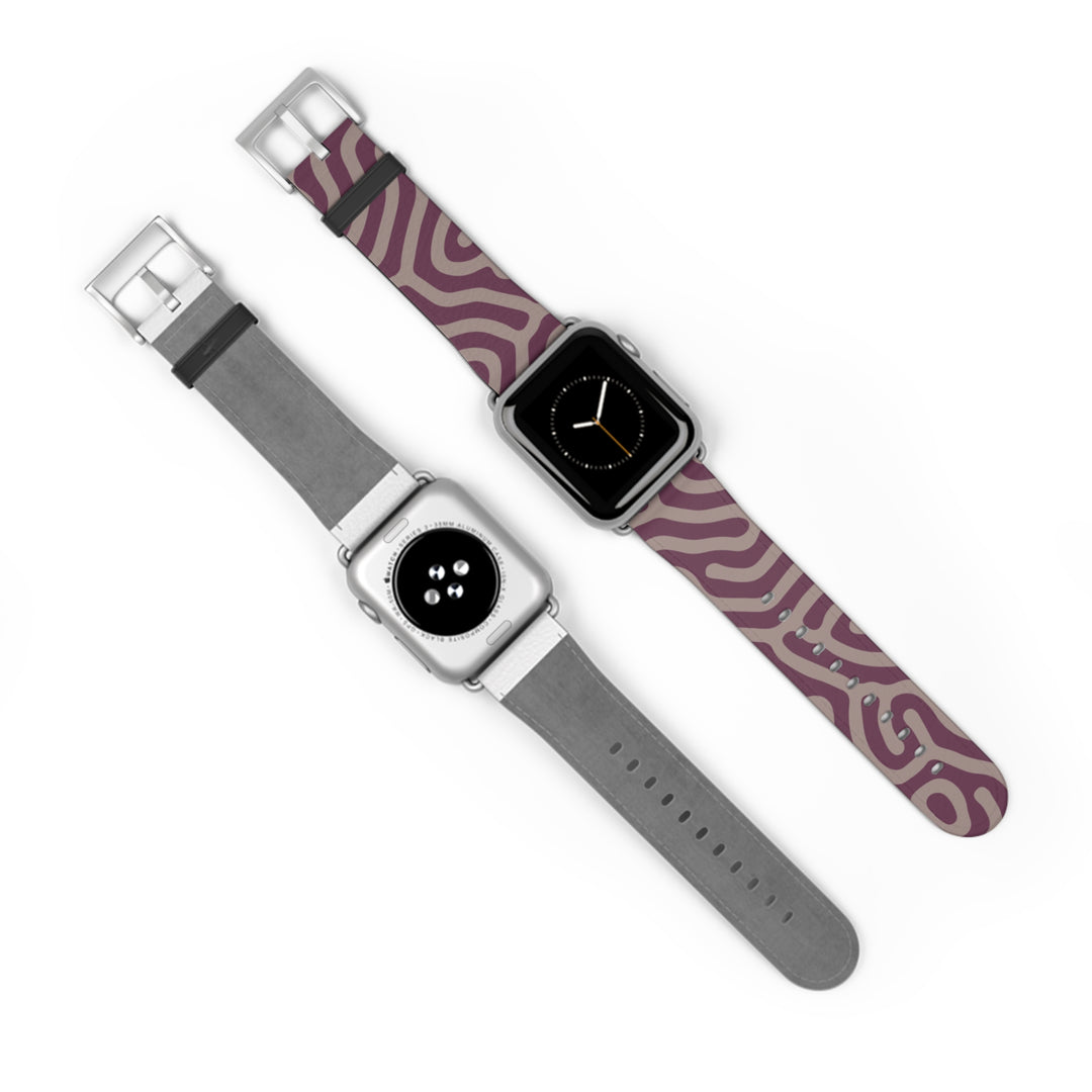 Zebra Pattern Watch Band