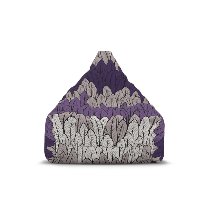 Purple Leaf Bean Bag