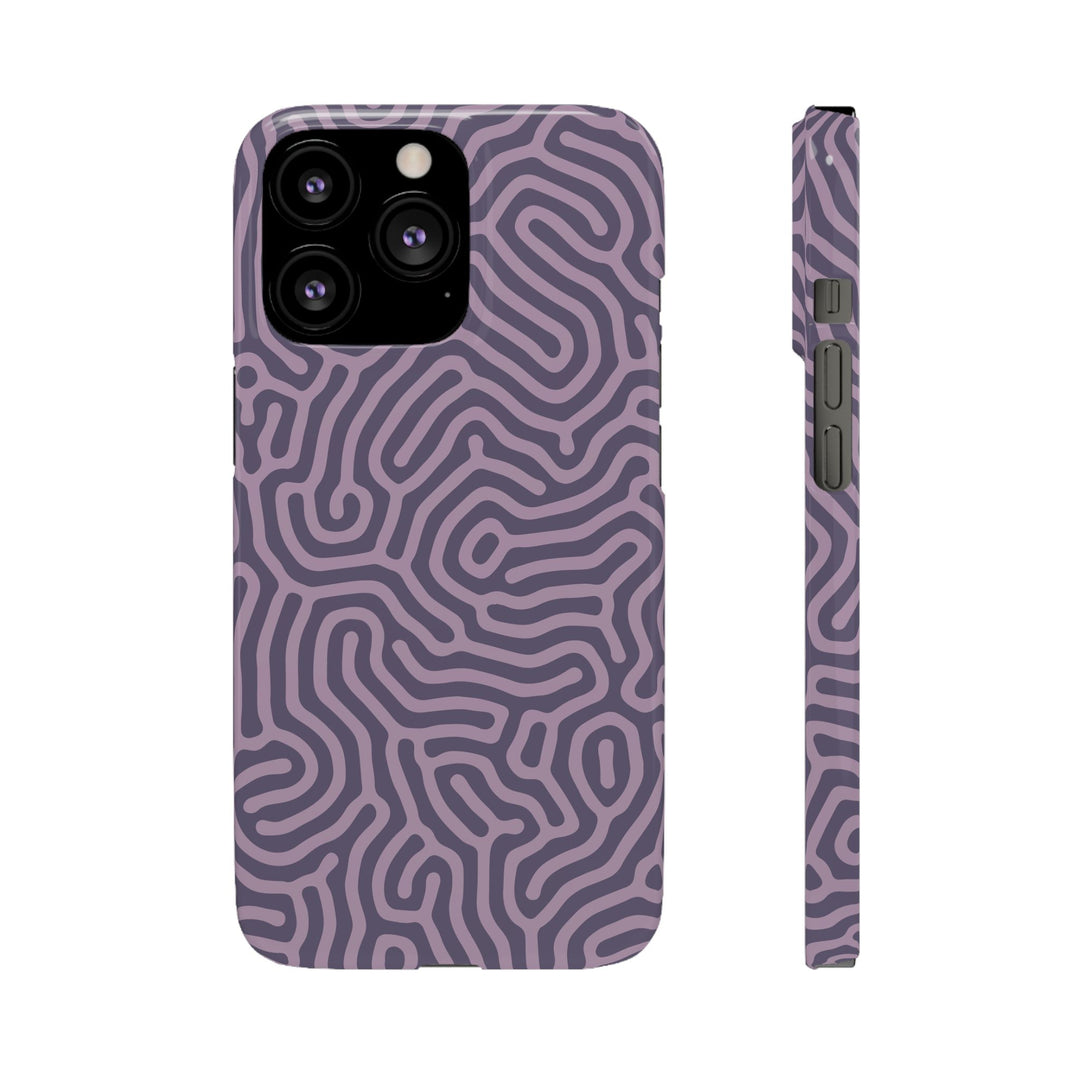 Purple Maze Phone Case