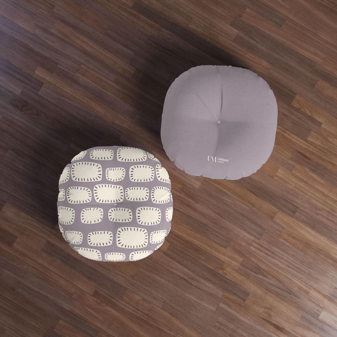 Modern Pattern Tufted Pillow