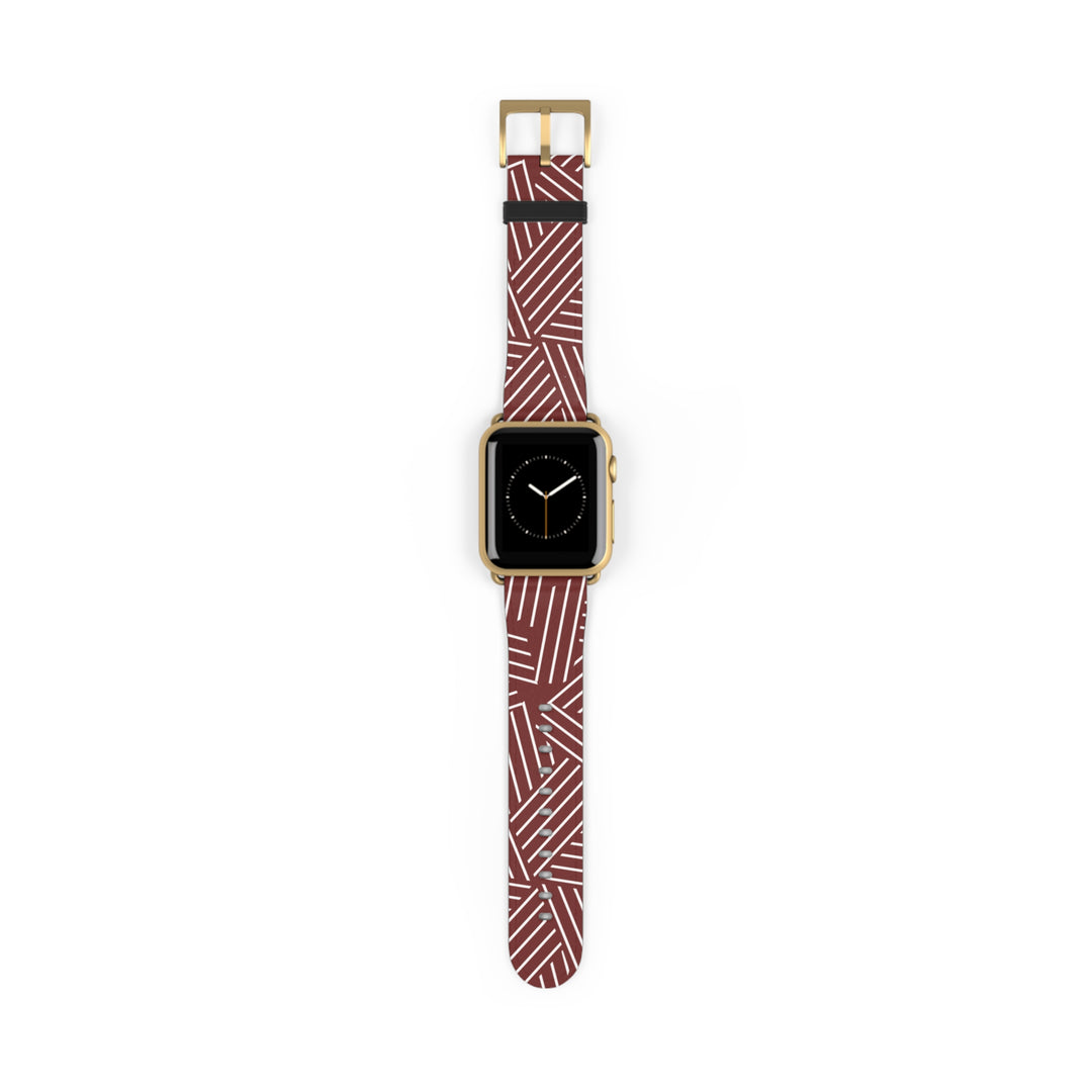 Red Line Watch Band