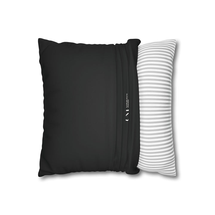 Pillow Cover - Chic Black & White Botanical Design