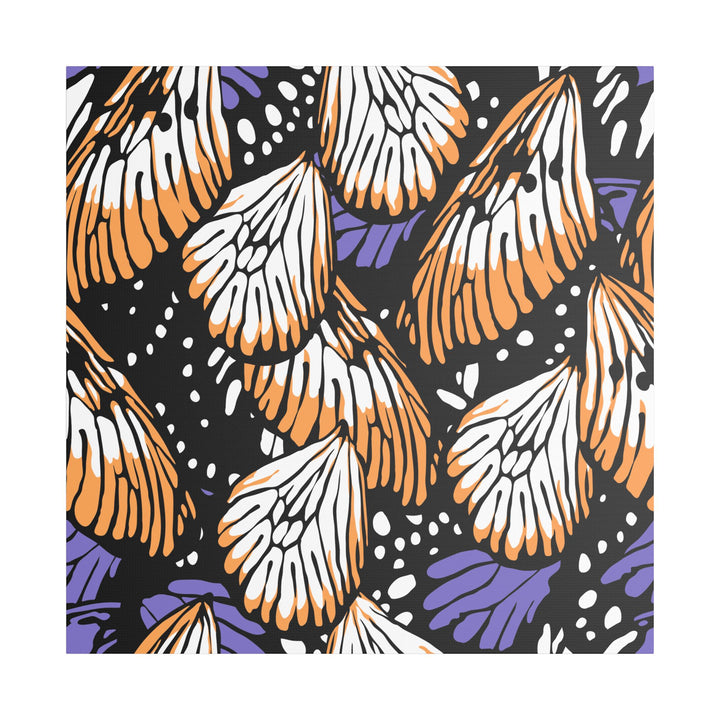 Canvas Art - Bold Monarch Wing Design