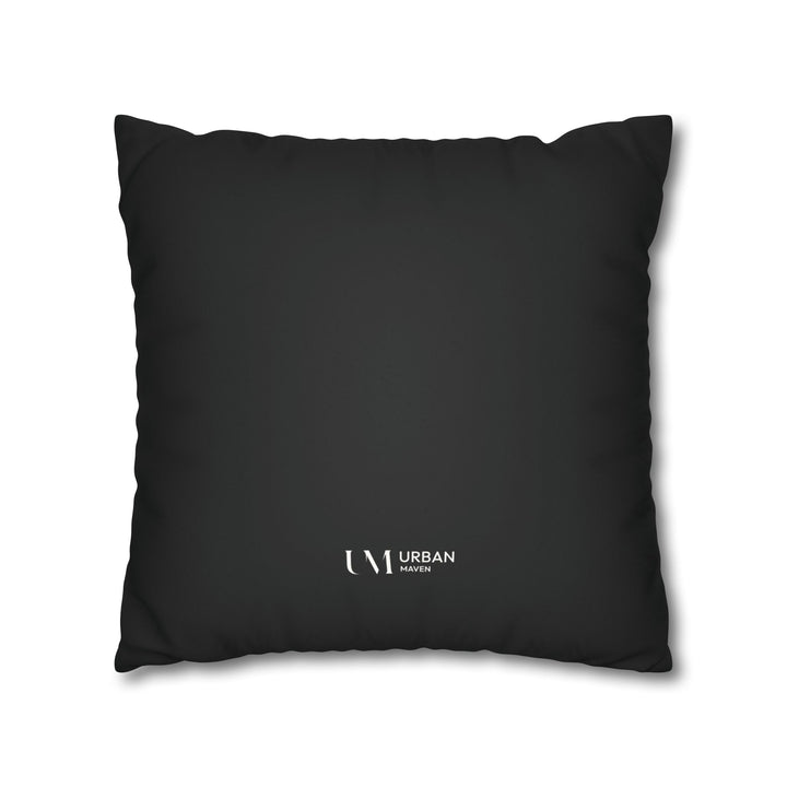 Pillow Cover - Chic Black & White Botanical Design