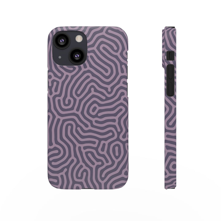 Purple Maze Phone Case