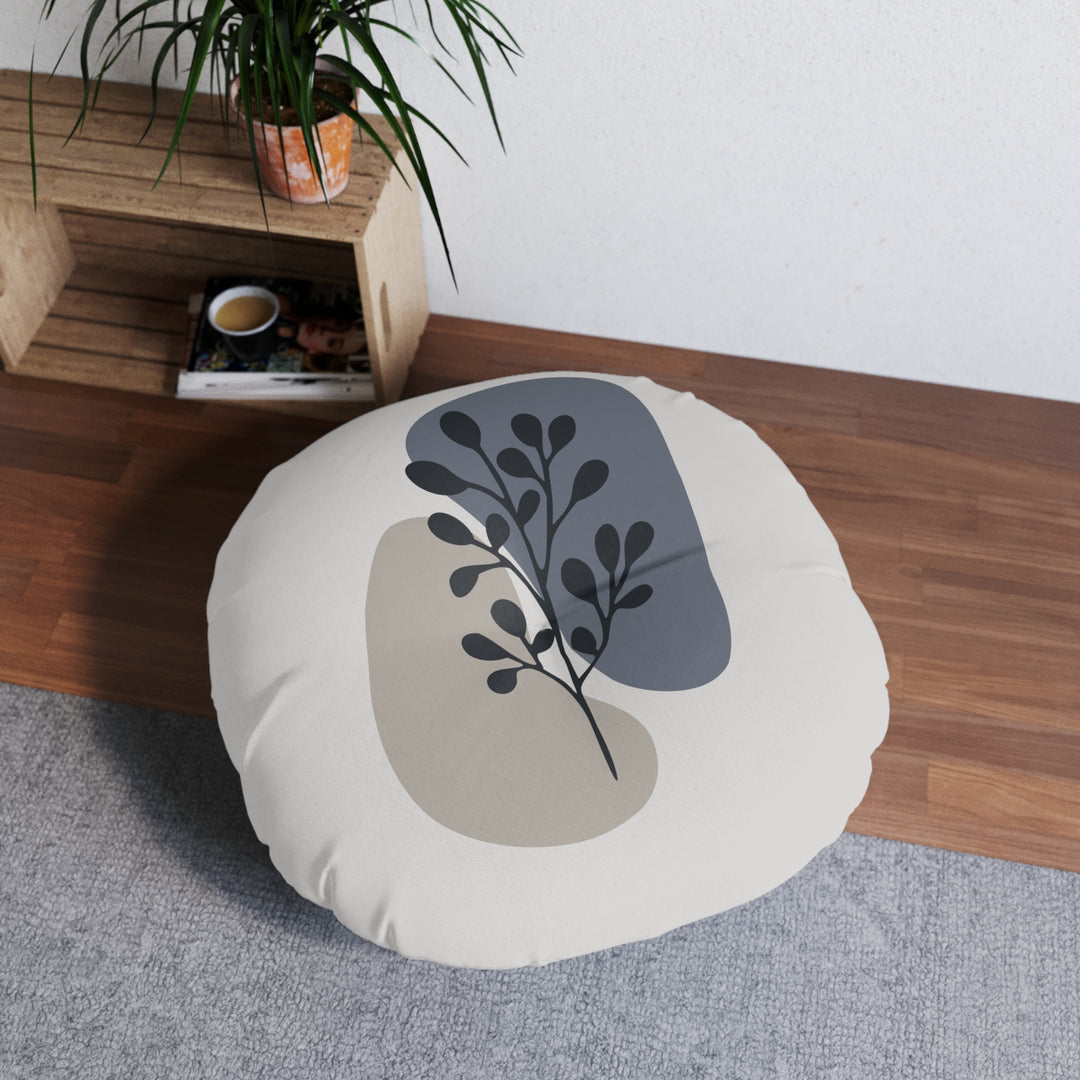 Tufted Floor Pillow, Round