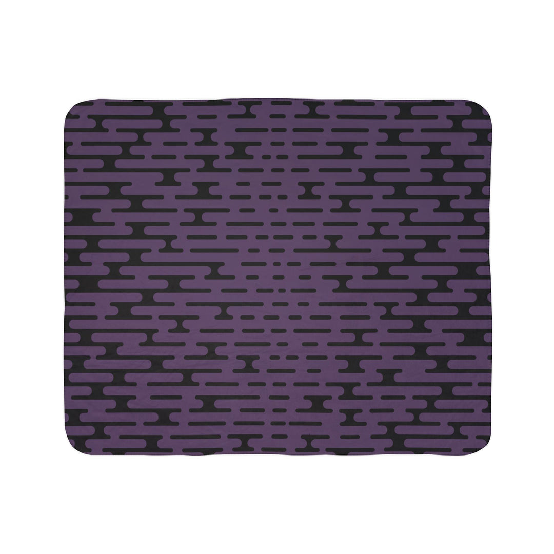 Purple Sherpa Blanket