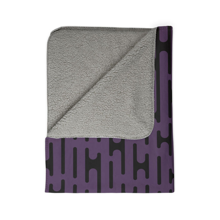 Purple Sherpa Blanket