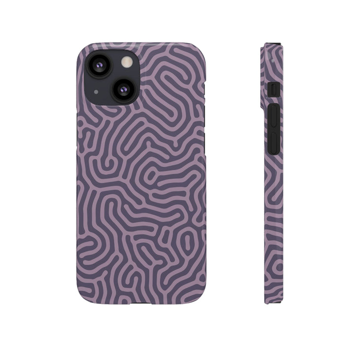 Purple Maze Phone Case