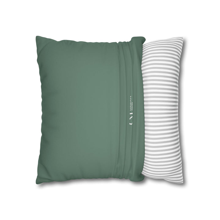 Pillow Cover - Tropical Leaf Design