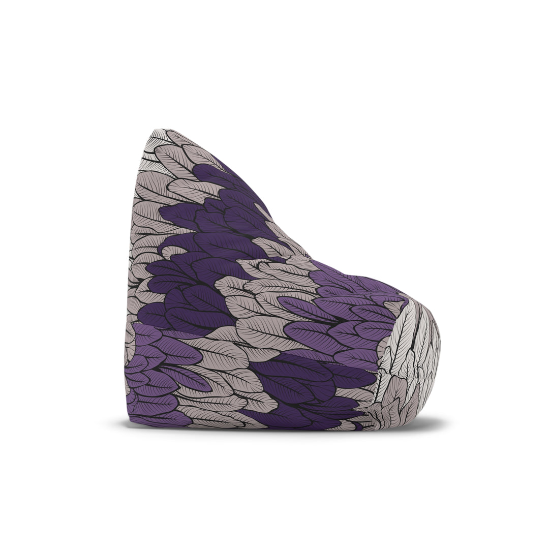 Purple Leaf Bean Bag