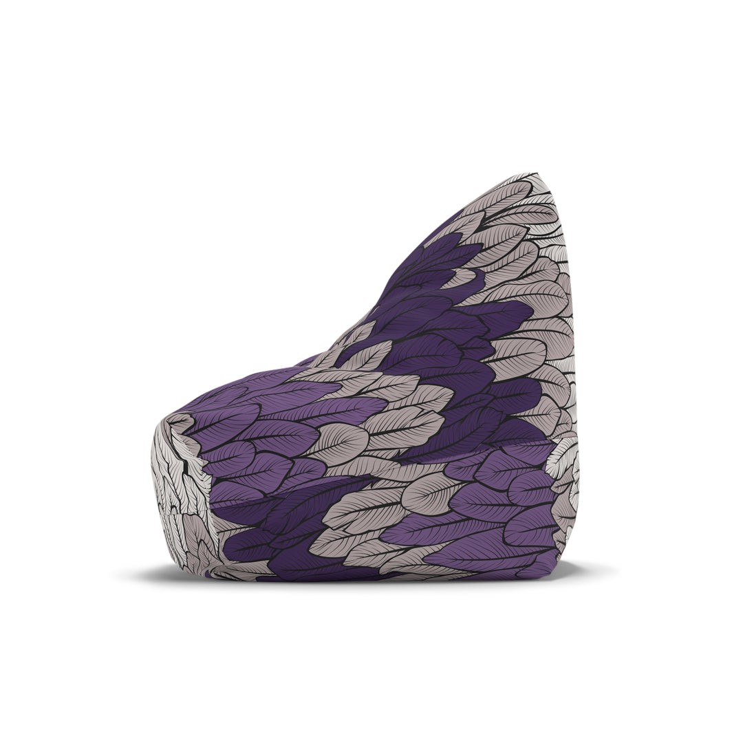 Purple Leaf Bean Bag