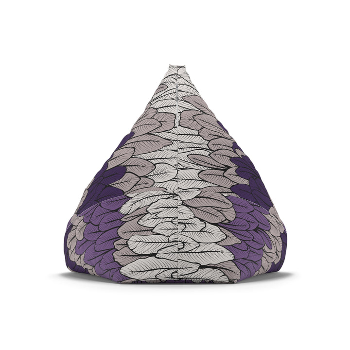 Purple Leaf Bean Bag