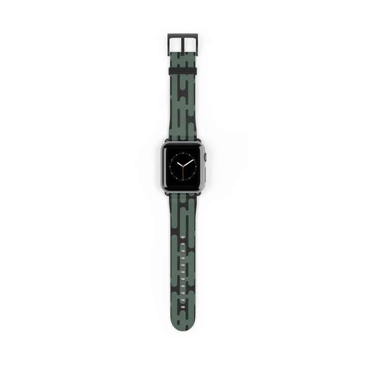 Green Geometric Watchband