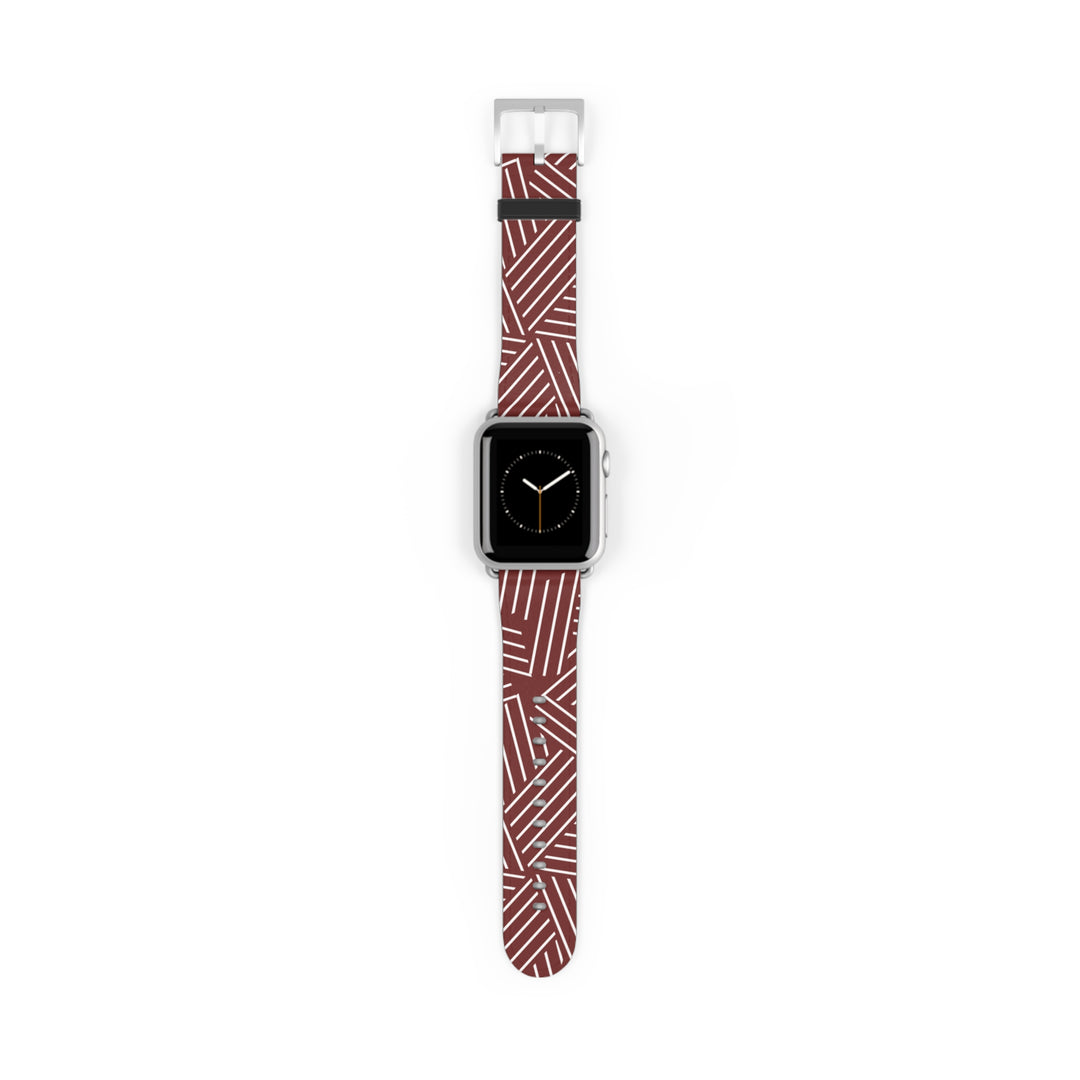 Red Line Watch Band