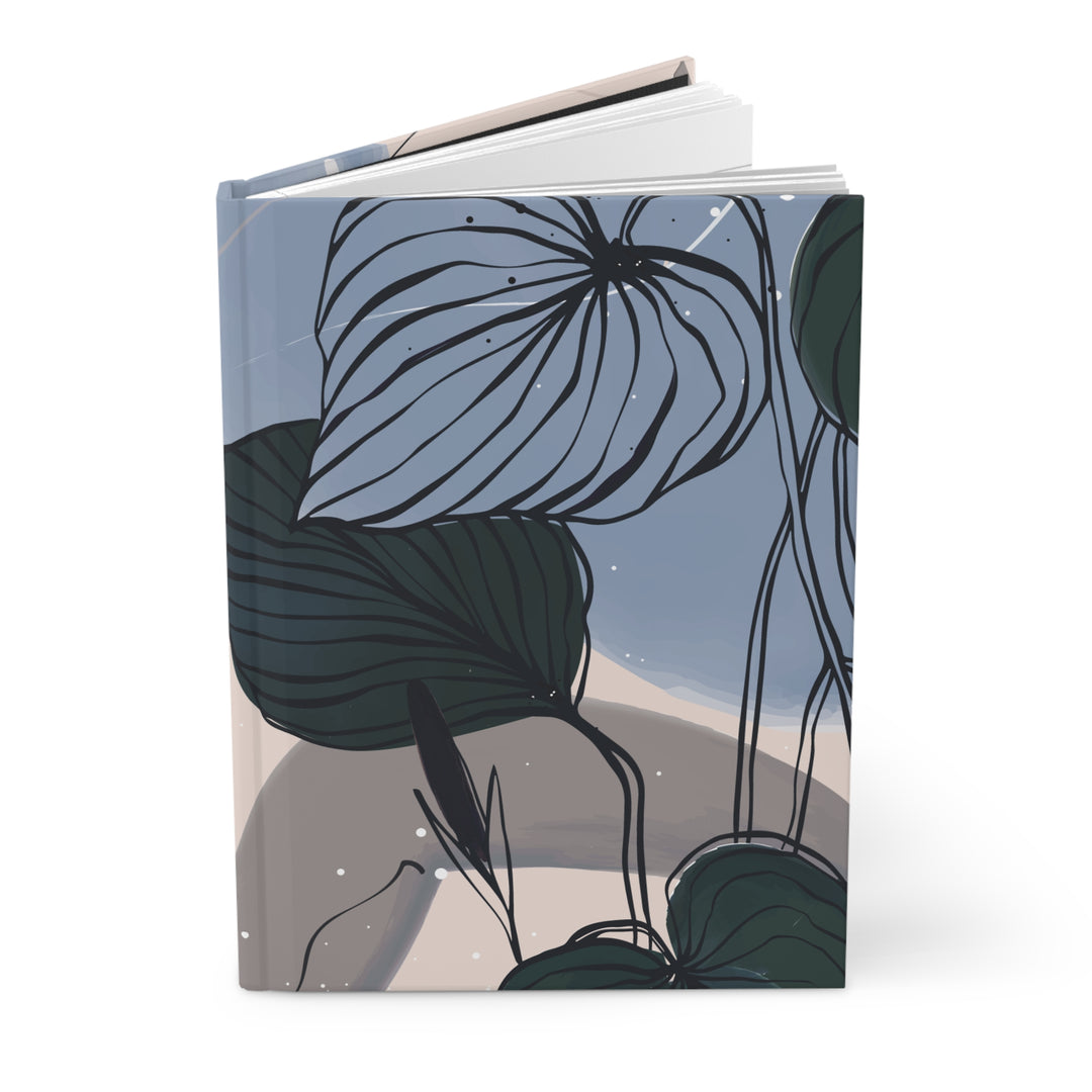 Hardcover Journal - Elegant Botanical Design