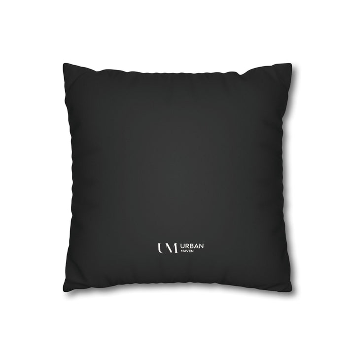 Pillow Cover - Chic Black & White Botanical Design