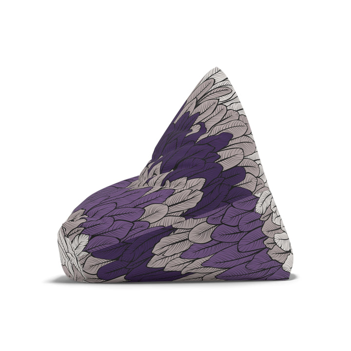 Purple Leaf Bean Bag