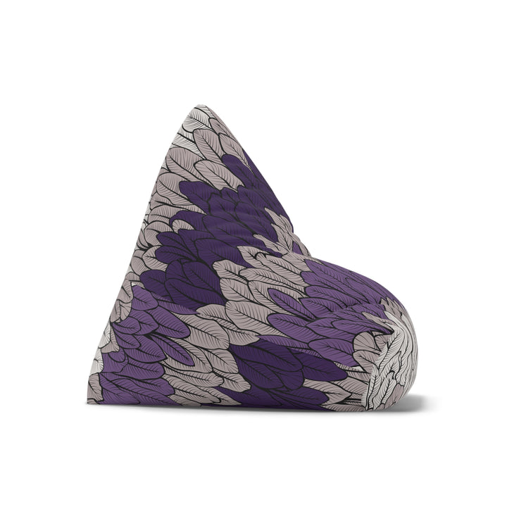 Purple Leaf Bean Bag