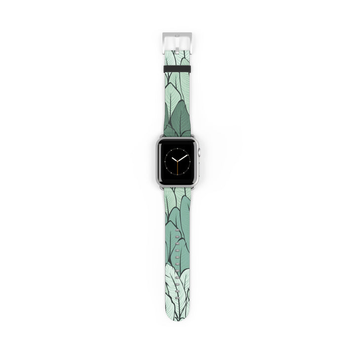 Green Leaf Watch Band