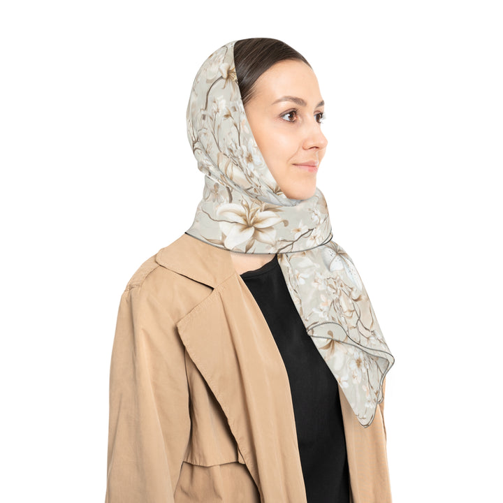 Elegant Poly Scarf – Soft, Lightweight & Versatile Design