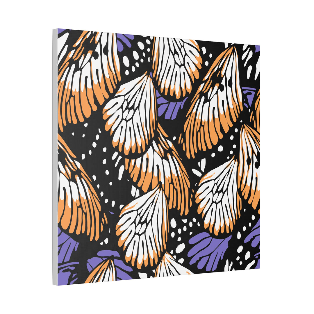 Canvas Art - Bold Monarch Wing Design