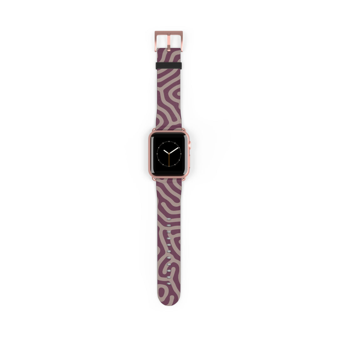 Zebra Pattern Watch Band