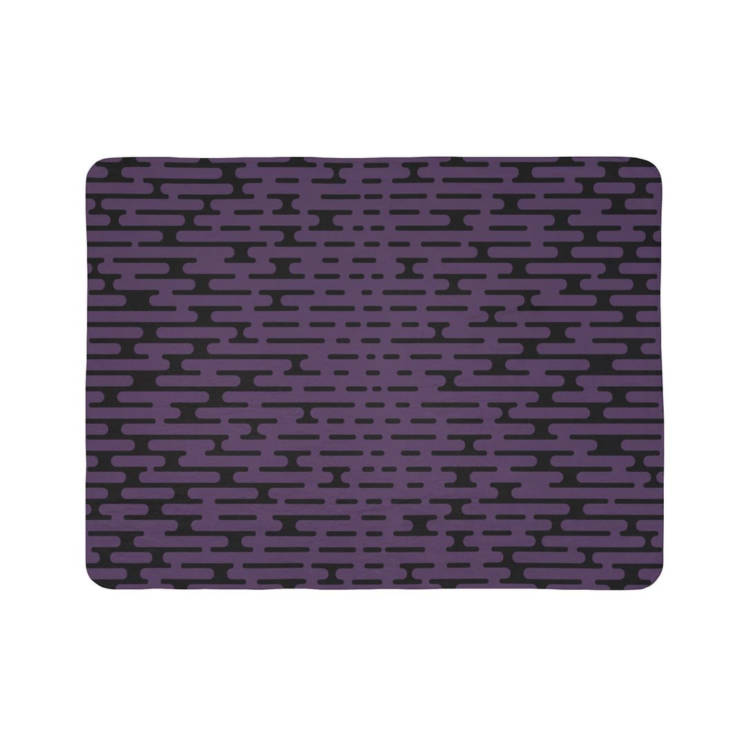 Purple Sherpa Blanket