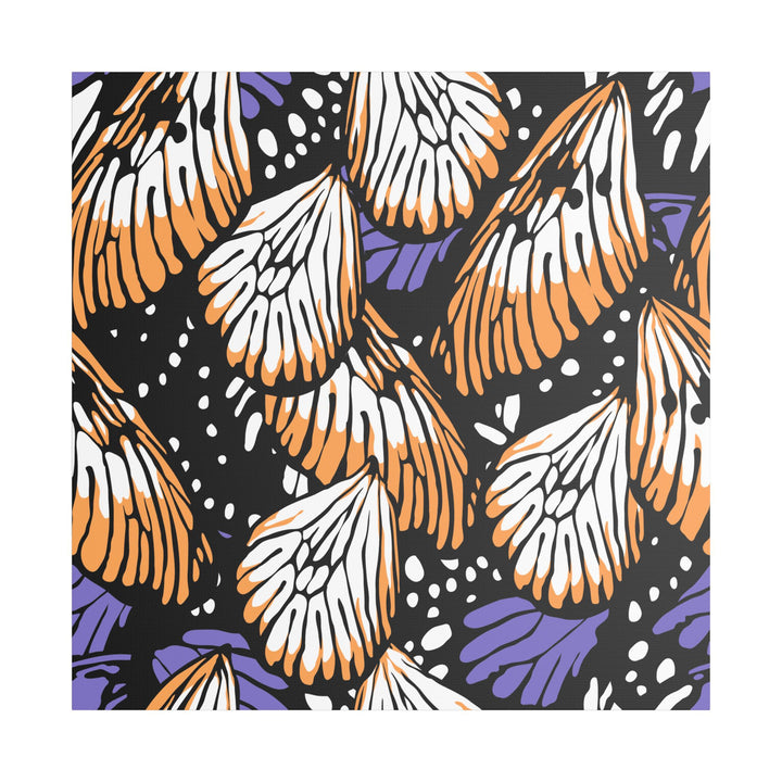 Canvas Art - Bold Monarch Wing Design