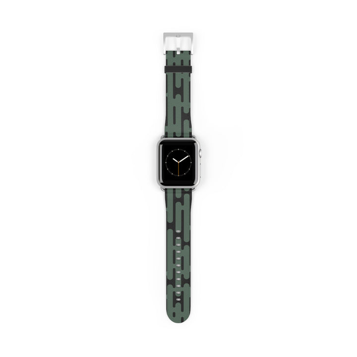 Green Geometric Watchband