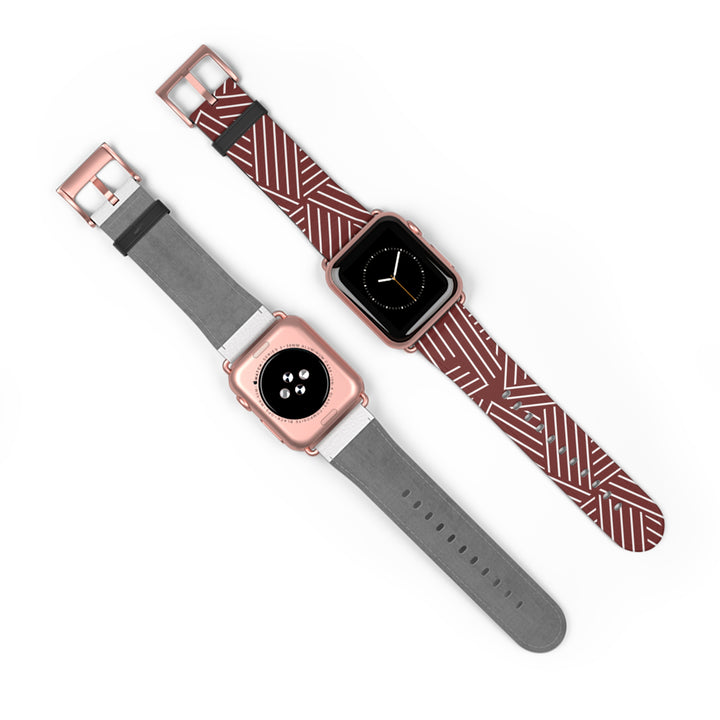 Red Line Watch Band